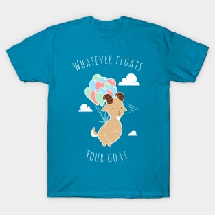 Floaty Goat. T-Shirt